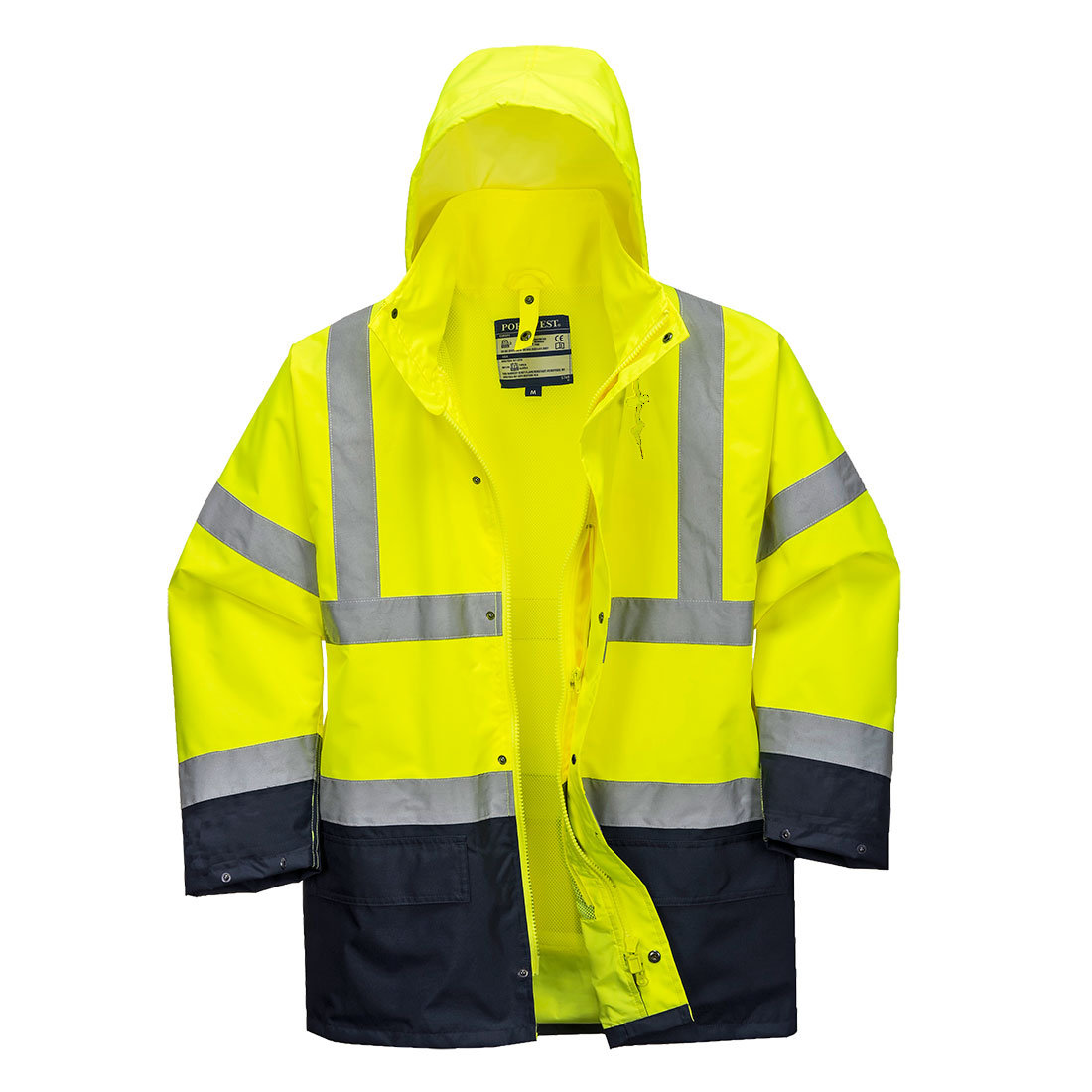 Portwest S766 KURTKA OSTRZEGAWCZA 5 W 1 ESSENTIAL; ŻÓŁTY/GRANATOWY