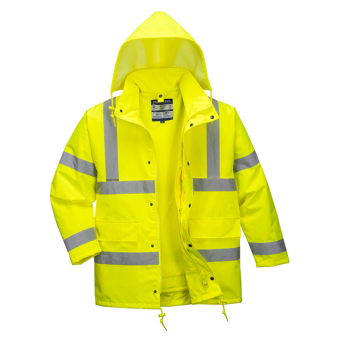 Kurtka ostrzegawcza 4 w 1 PORTWEST [S468] Żółty XS