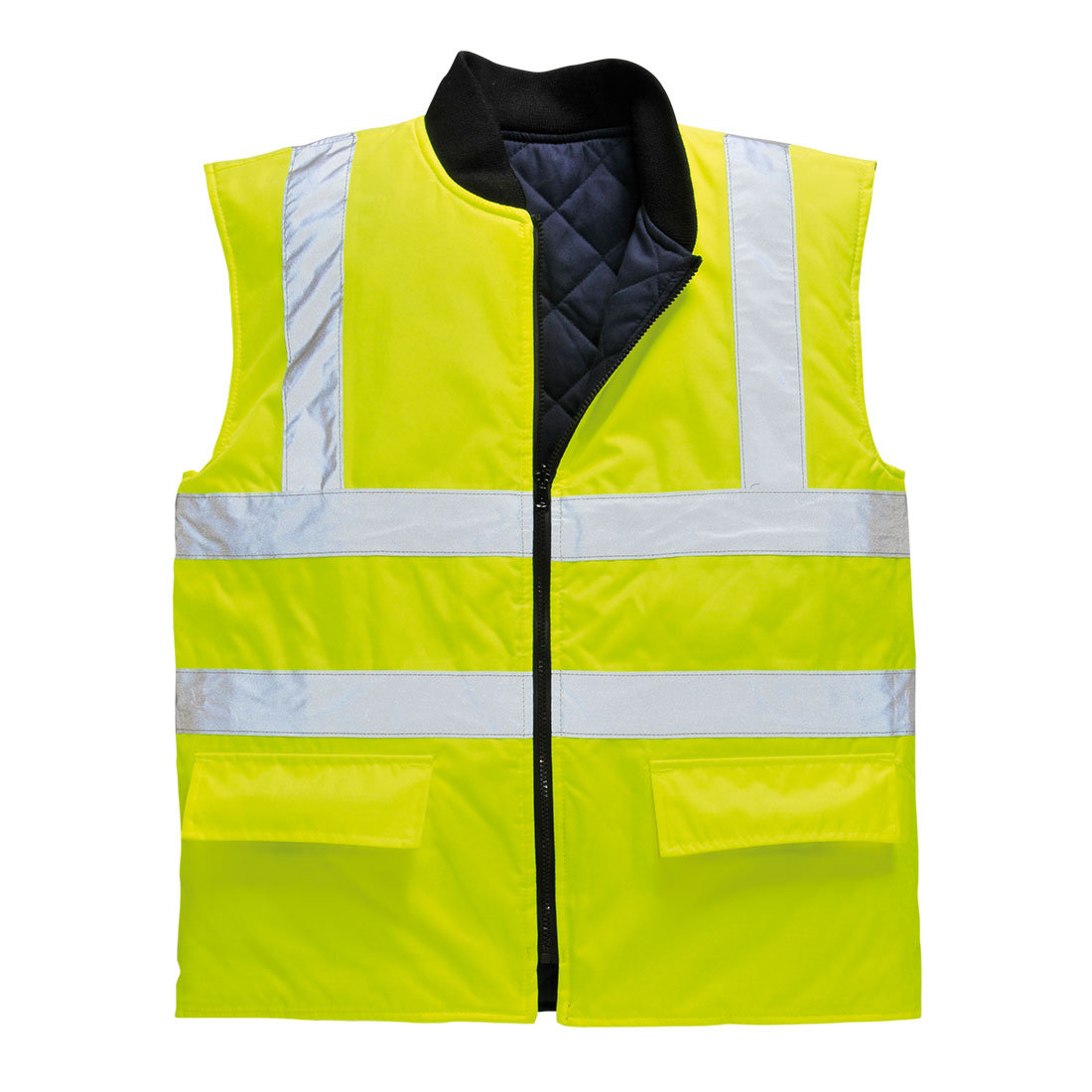 Dwustronny ocieplacz ostrzegawczy Żółty 5XL