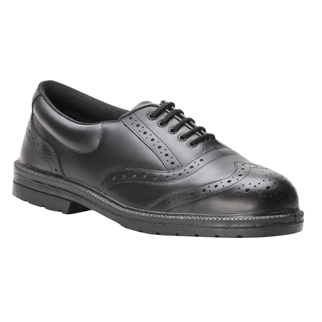 Buty Półbut męski Executive Brogue S1P Czarny 42