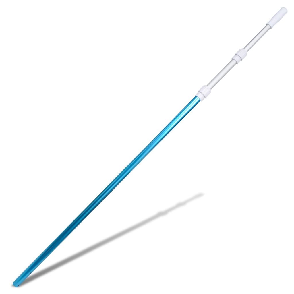 vidaXL vidaXL Aluminiowa, teleskopowa rura do basenu, uchwyt 1,2 - 3,6 m