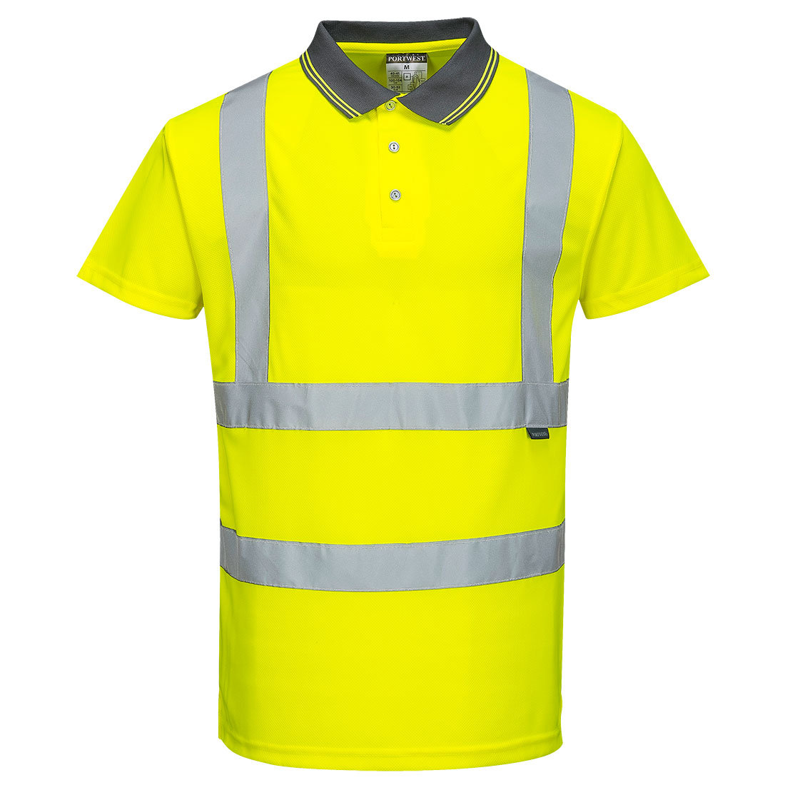 Koszulka ostrzegawcza polo PORTWEST [S477] Żółty L