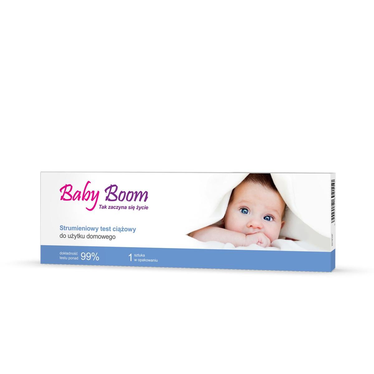 PASO Test ciążowy Baby Boom strumieniowy x 1 szt