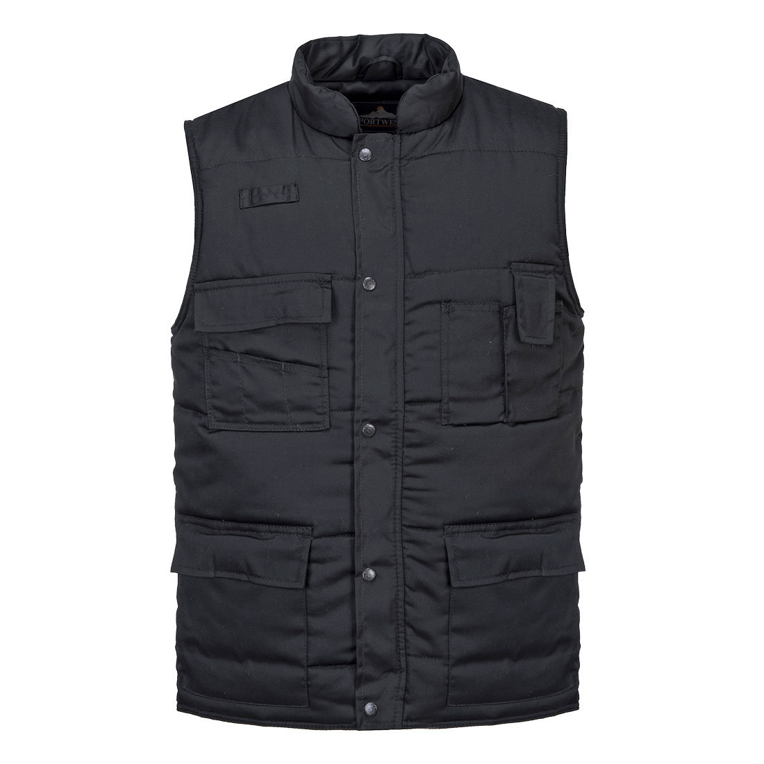 Portwest portwest S414 shetland Bodywarmer gilet nowa odzież robocza dla mężczyzn Warm ubranie, czarny S414BKRS