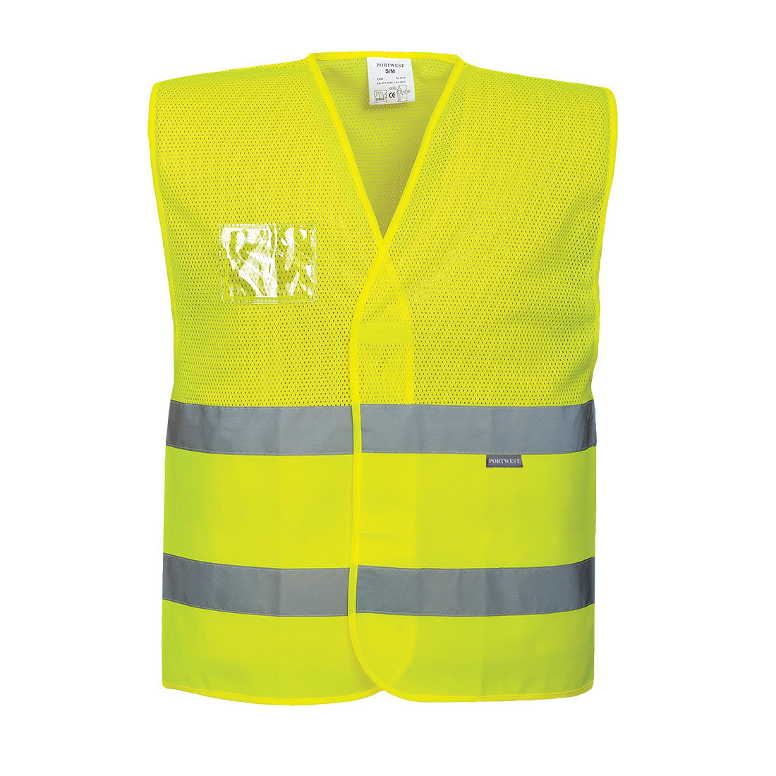 Kamizelka ostrzegawcza siatkowa Żółty L-XL