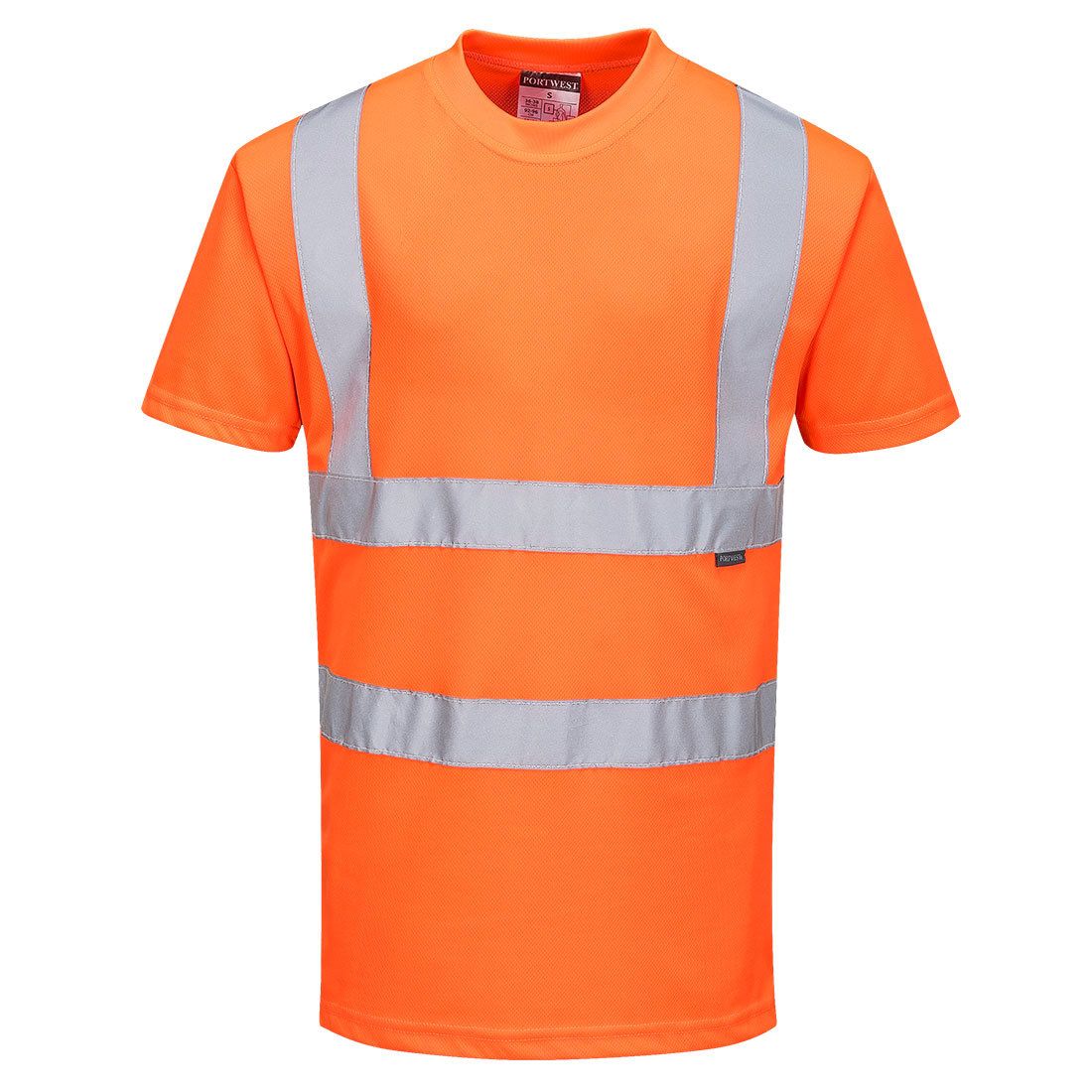Portwest RT23  koszulka ostrzegawcza - T-Shirt, GO/RT, pomarańczowa RT23ORR4XL