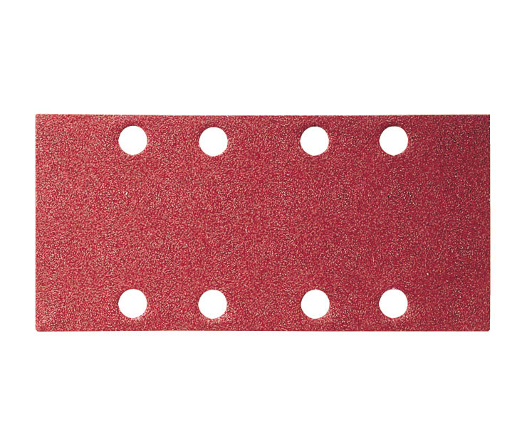 Bosch Papier ścierny do szlifierki z rzepem perforowane wielkość ziarna 80 DxS) 186 mm x 93 mm Best for Wood 2608605255 10 szt