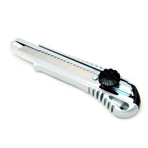 Nożyk do tapet 18mm zakręcany metalowy 1998