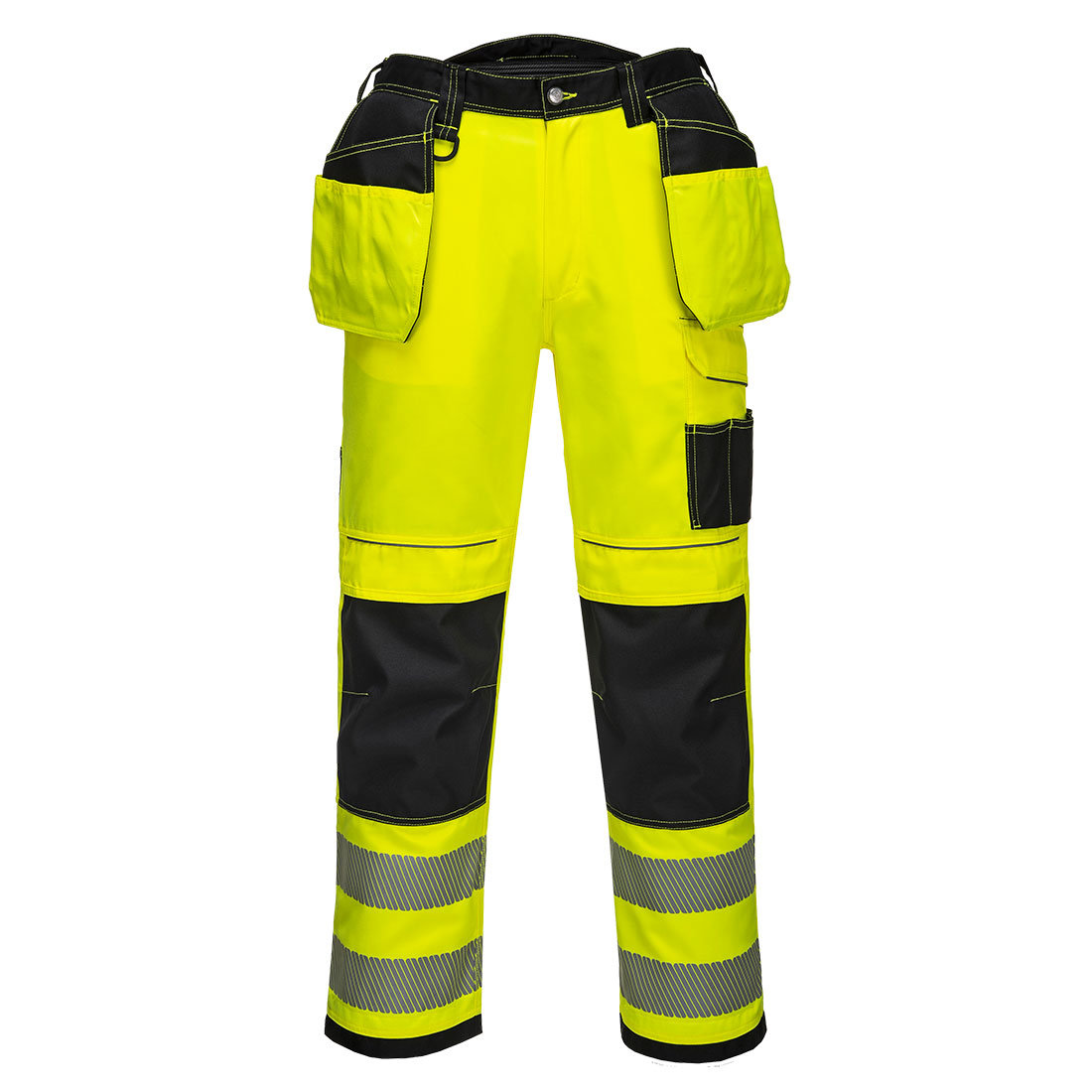 Spodnie ostrzegawcze PW3 PORTWEST Czarny Żółty 50
