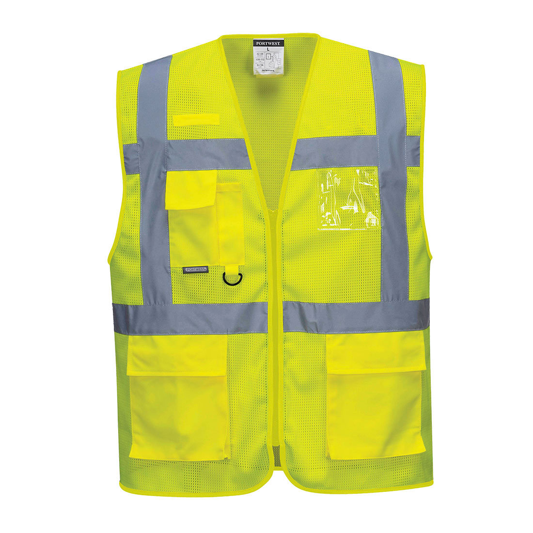 Kamizelka siatkowa Executive Atena Żółty 3XL