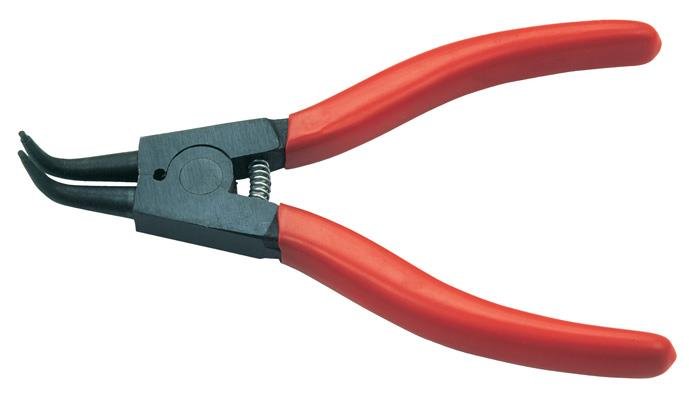 Kuźnia Szczypce do pierścieni osadczych zewnętrzne wygięte 160mm (1-284-11-241)