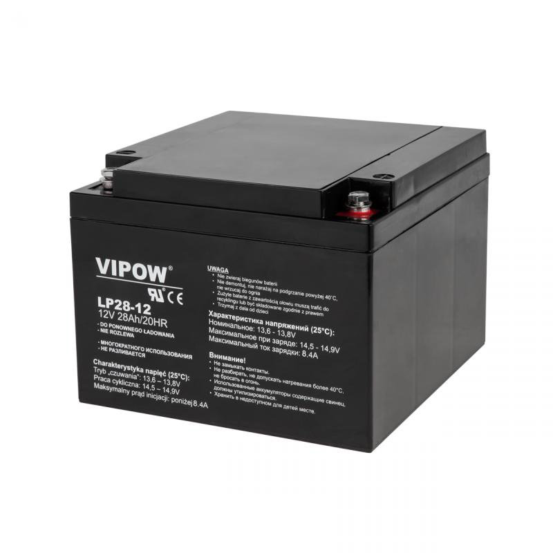 Vipow Akumulator żelowy 12V 28Ah AP_194873