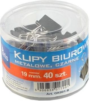 Tetis Klip biurowy 19mm op40 tuba.