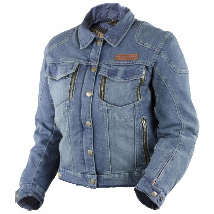 Kurtka Motocyklowa TRILOBITE 961 PARADO Damska Niebieska L