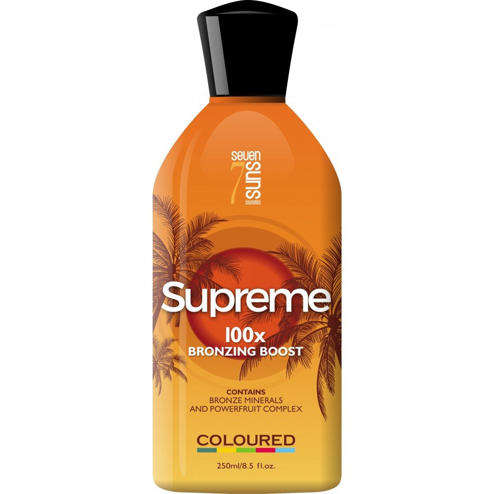 7SUNS Supreme 100 X Mocny Bronzer Do Opalania