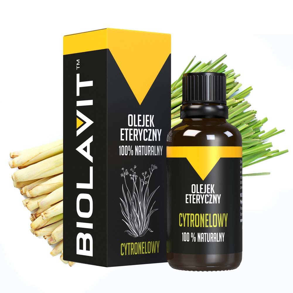 Biolavit Biolavit Olejek eteryczny cytronelowy - 30 ml
