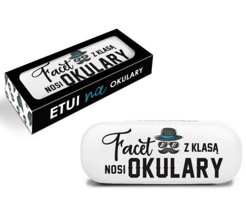 Etui Na Okulary Pokrowiec Twarde Śmieszny Prezent