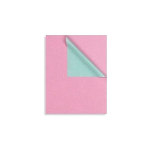 Papier ozdobny, 100cmx250m, różowo-srebrny