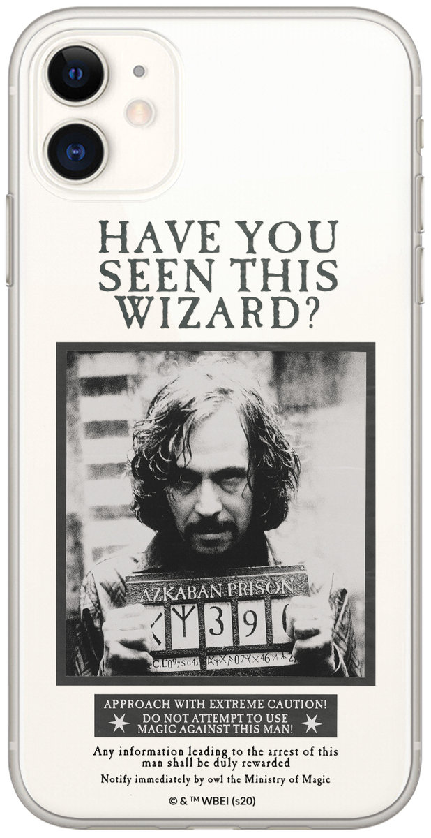 Etui na Xiaomi REDMI 9 Harry Potter 031 Przeźroczysty