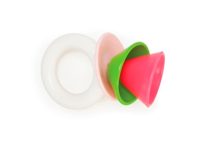 Kid O, grzechotka Cones, różowa