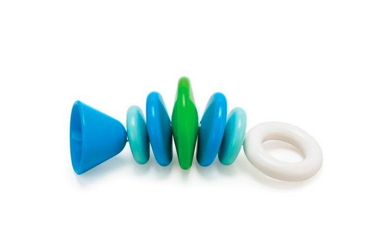 Kid O, grzechotka Links, niebieska