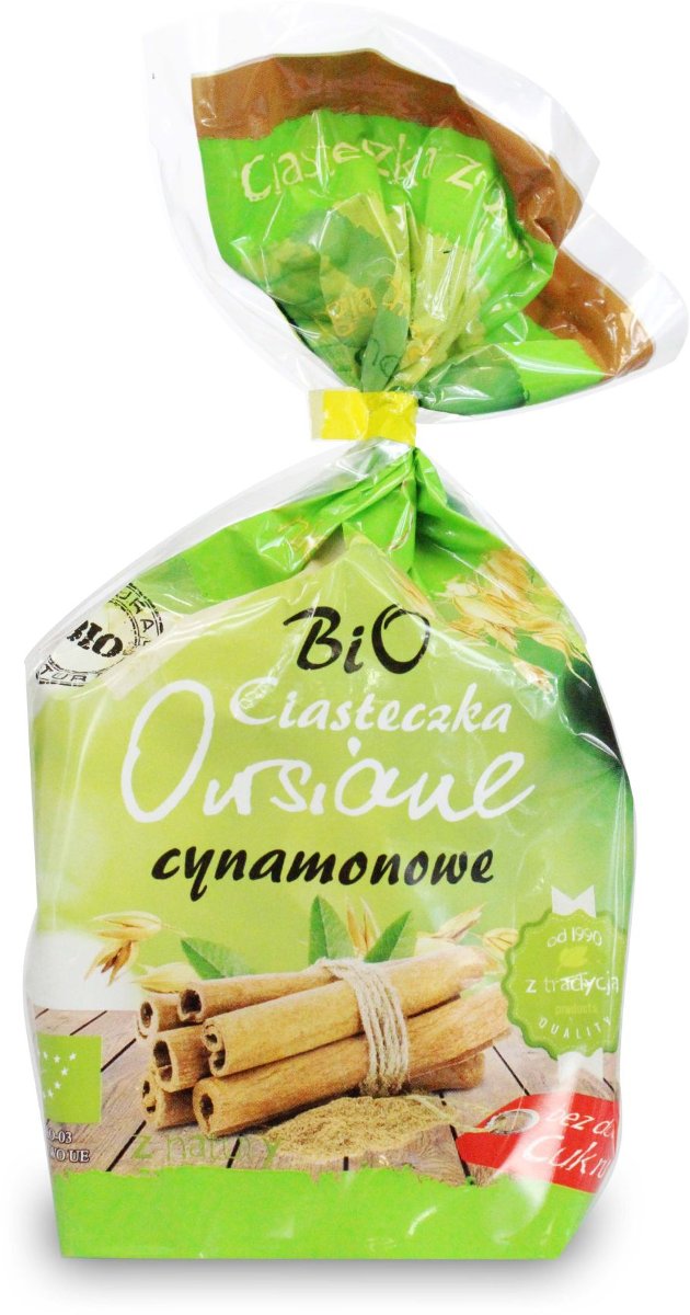 Ania ciasteczka owsiane -cynamonowe bio 150G-BIO 5903453002902