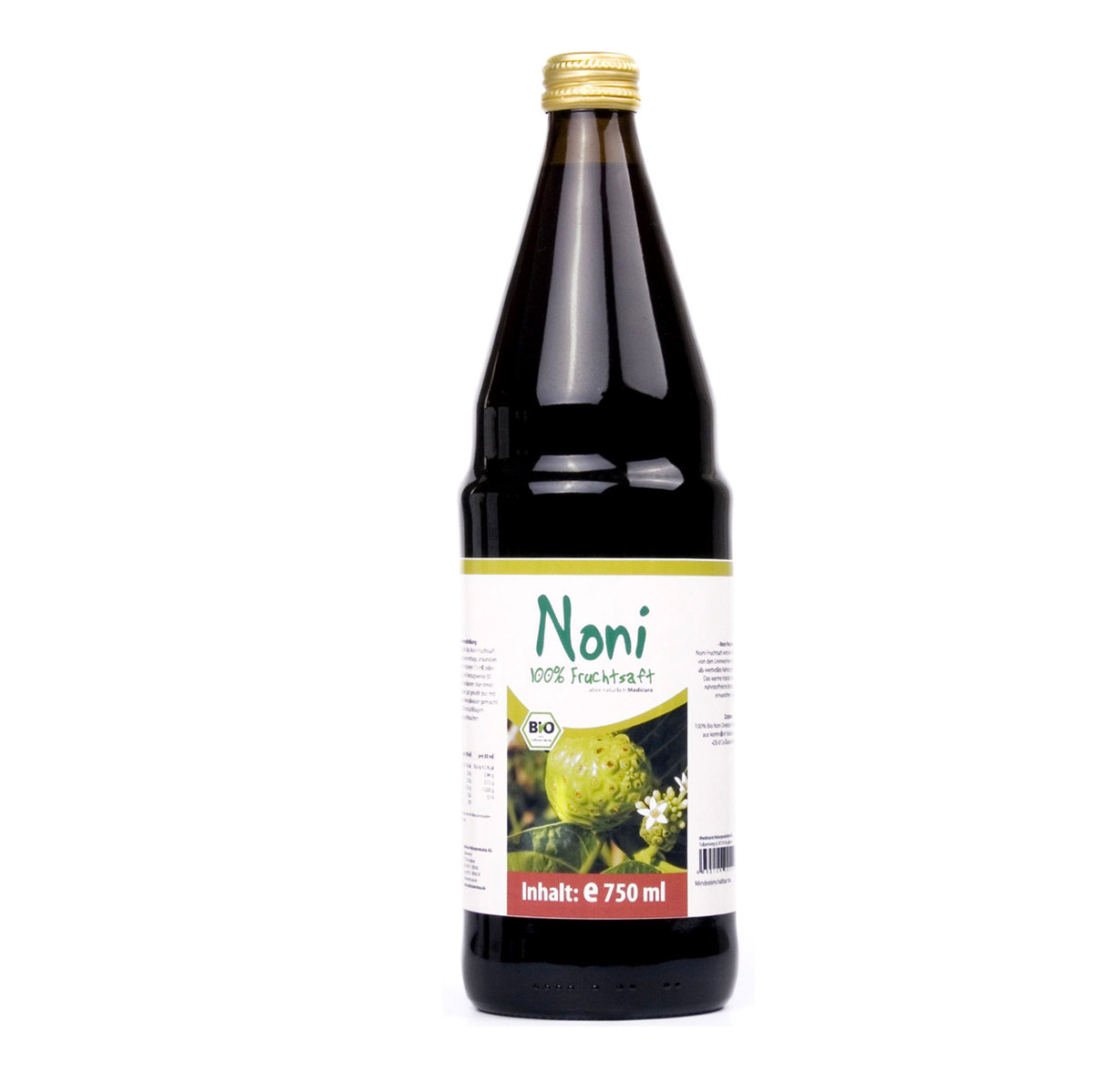 Medicura SOK Z OWOCÓW NONI BIO 750 ml -