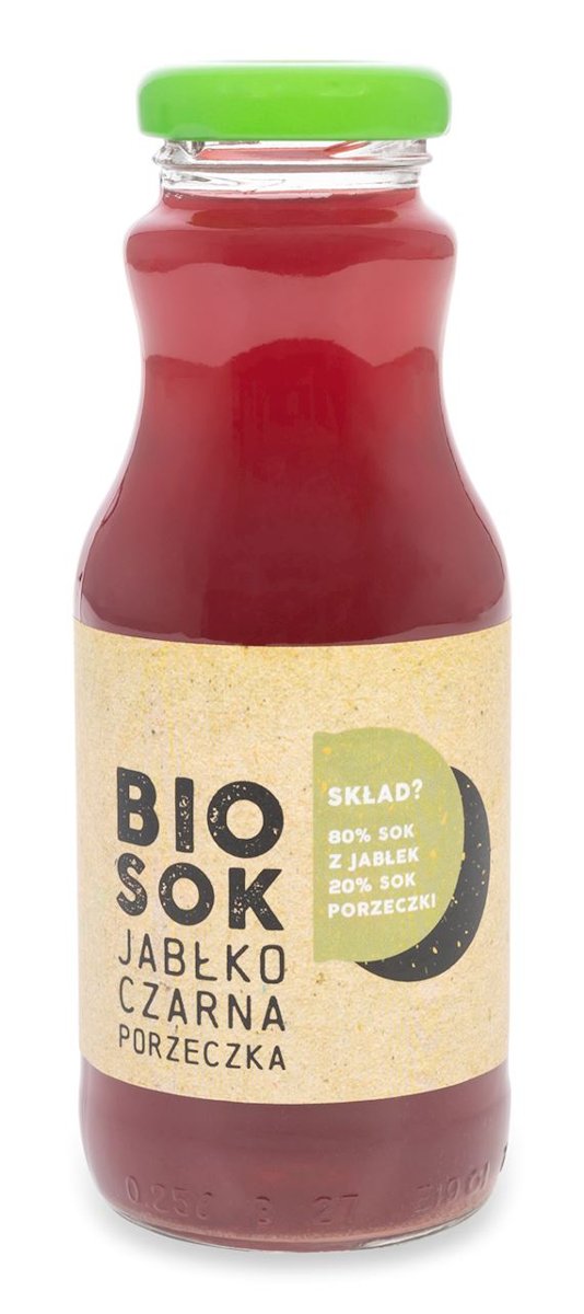 OWOCOWE SMAKI SOK JABŁKOWO - PORZECZKOWY BIO 250 ml - OWOCOWE SMAKI BP-5902768762334