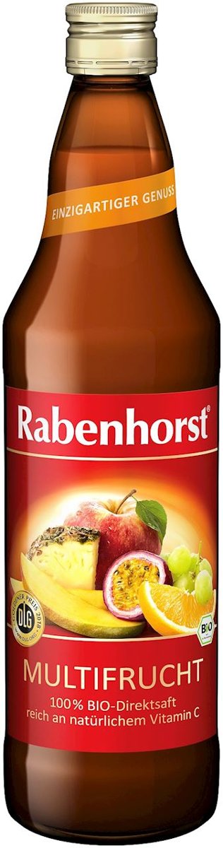 RABENHORST (soki, napoje) SOK WIELOOWOCOWY BIO 750 ml - RABENHORST BP-4004191005604