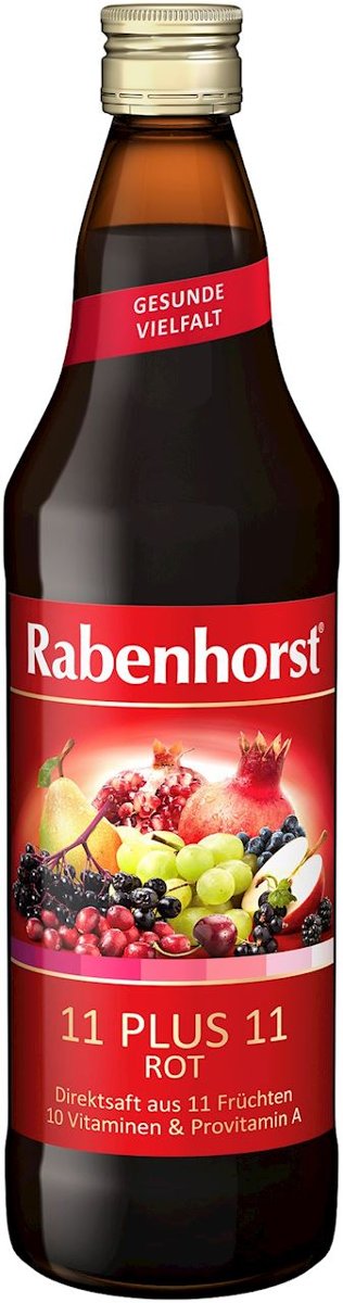 Rabenhorst (soki, napoje) SOK WIELOOWOCOWY (CZERWONY) MULTIWITAMINA 11 PLUS