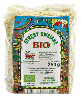 Babalscy OTRĘBY OWSIANE BIO 250 g -