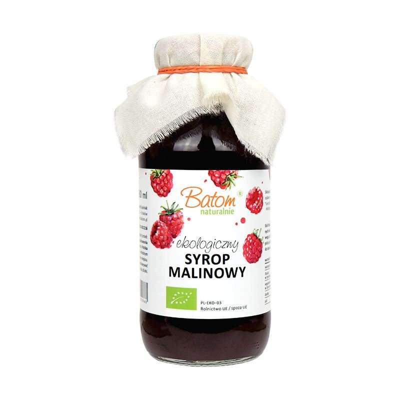 Batom syrop malinowy BIO 330ml 5907709950863