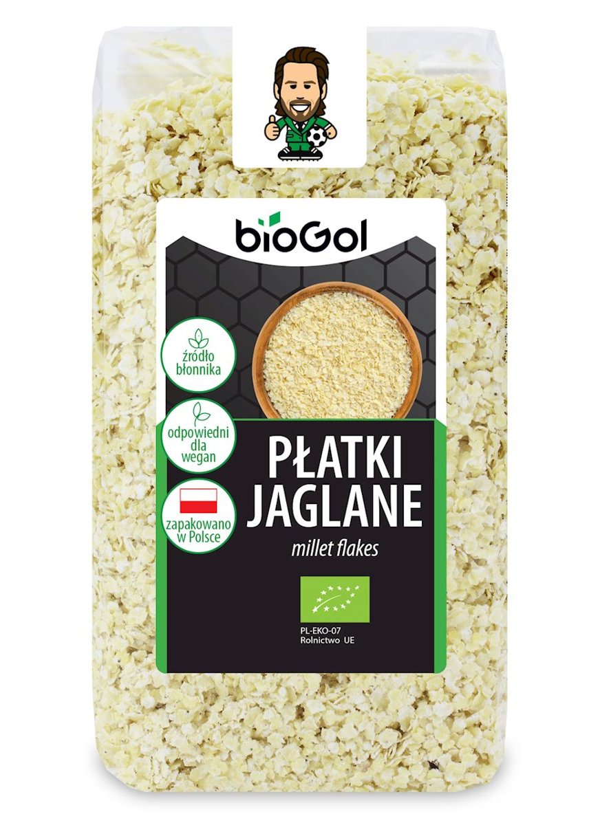 PŁATKI JAGLANE BIO 300 g - BIOGOL 5907738159428