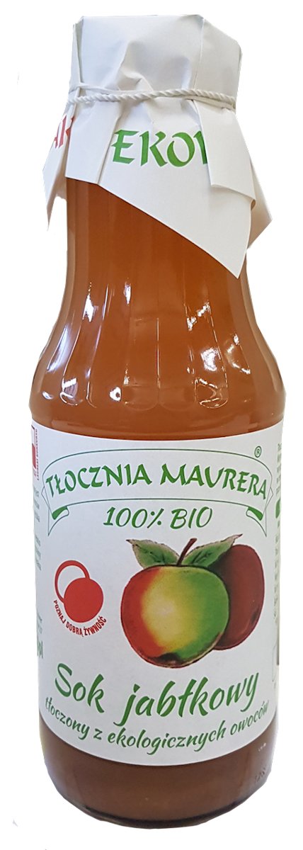 TŁOCZNIA MAURERA Ekologiczny sok owocowy z jabłek 0,7l - Tłocznia Maurera 5906881861936