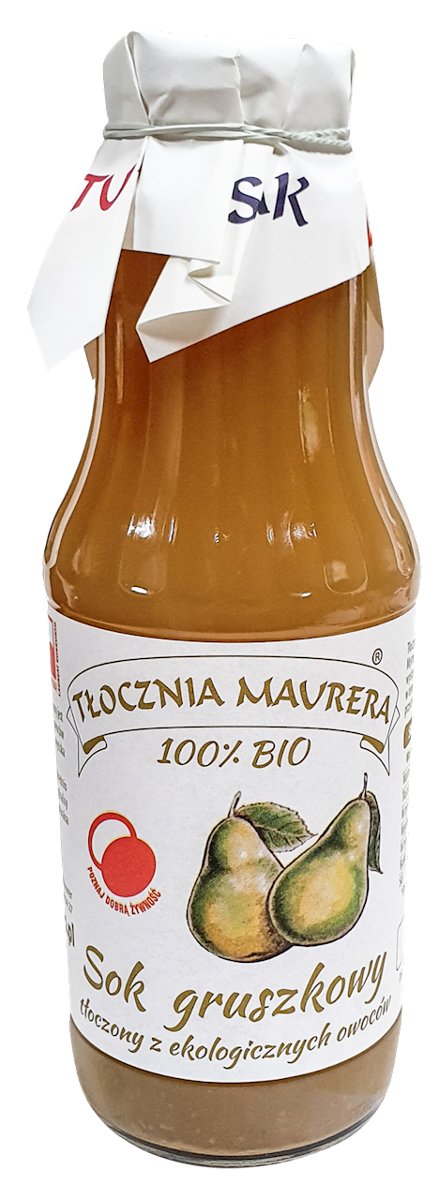 TŁOCZNIA MAURERA Ekologiczny sok gruszkowy 0,7l - Tłocznia Maurera 5906881861943