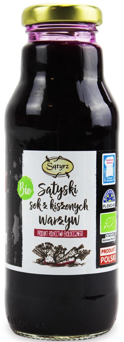 Bio SĄTYRZ (warzywa kiszone) SĄTYSKI SOK Z KISZONYCH WARZYW 300 ml - SĄTYRZ BP-5908228980263