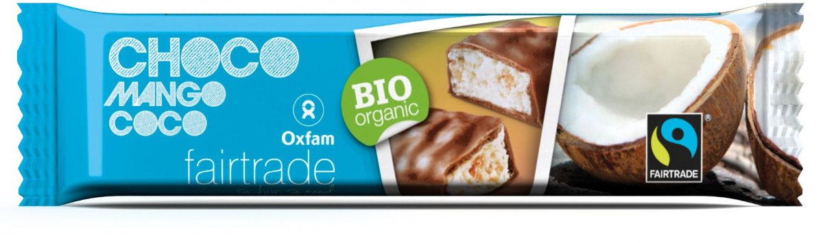 Oxfam Fair Trade FAIR TRADE (FT) (kawy i inne produkty FT) baton kokos-mango bio 33 g