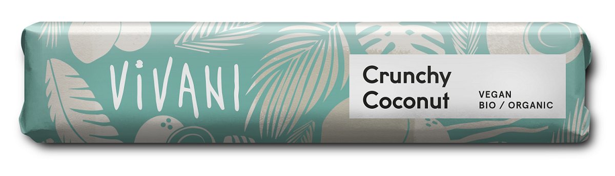 Vivani Baton Kokosowy Crunchy BIO 35g -