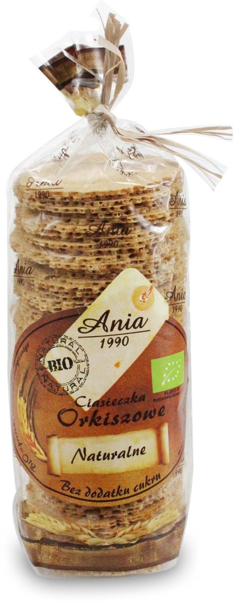 Bio Ania CIASTECZKA ORKISZOWE NATURALNE BEZ DODATKU CUKRU BIO 120 g