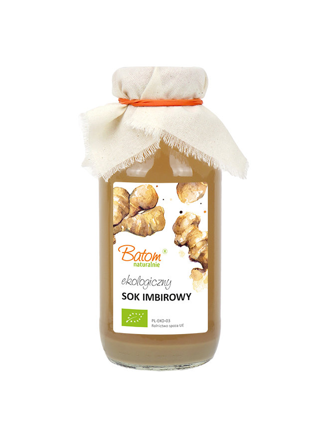 BATOM SOK IMBIROWY BIO 330 ml -