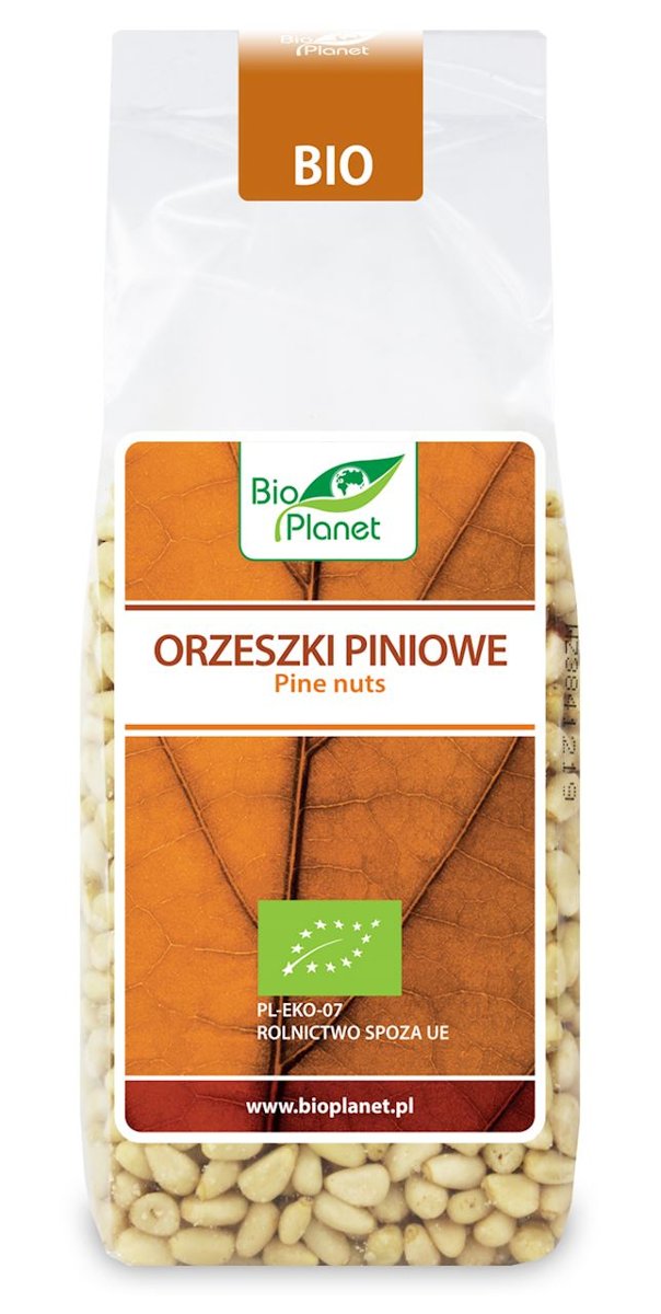 Bio Planet seria BIOKĄSKI (przekąski) ORZESZKI PINIOWE BIO 200 g - BP-5907738155864