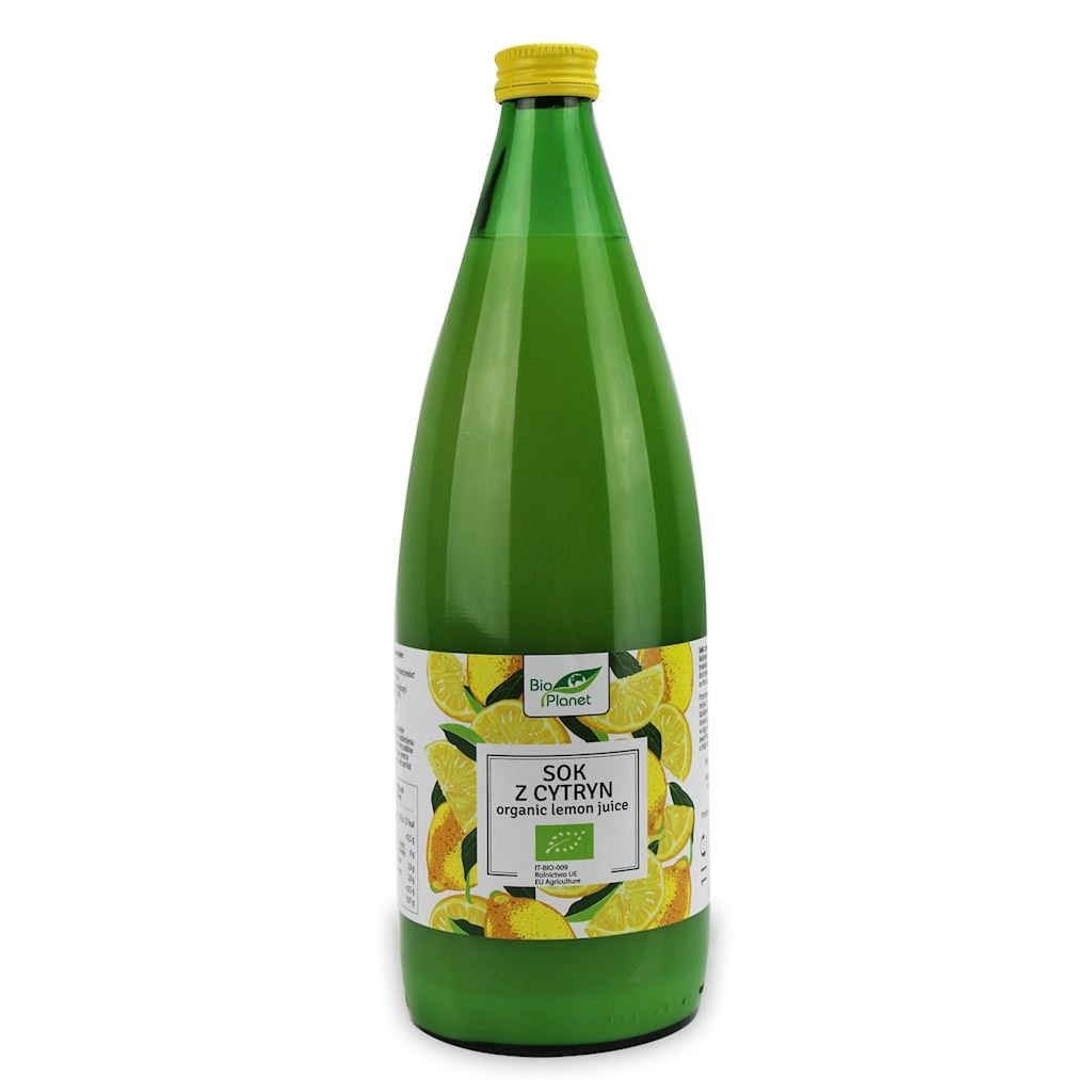 Bio PLANET - seria SOKI Sok z cytryn nfc 1000 ml - planet BP-5907738155932