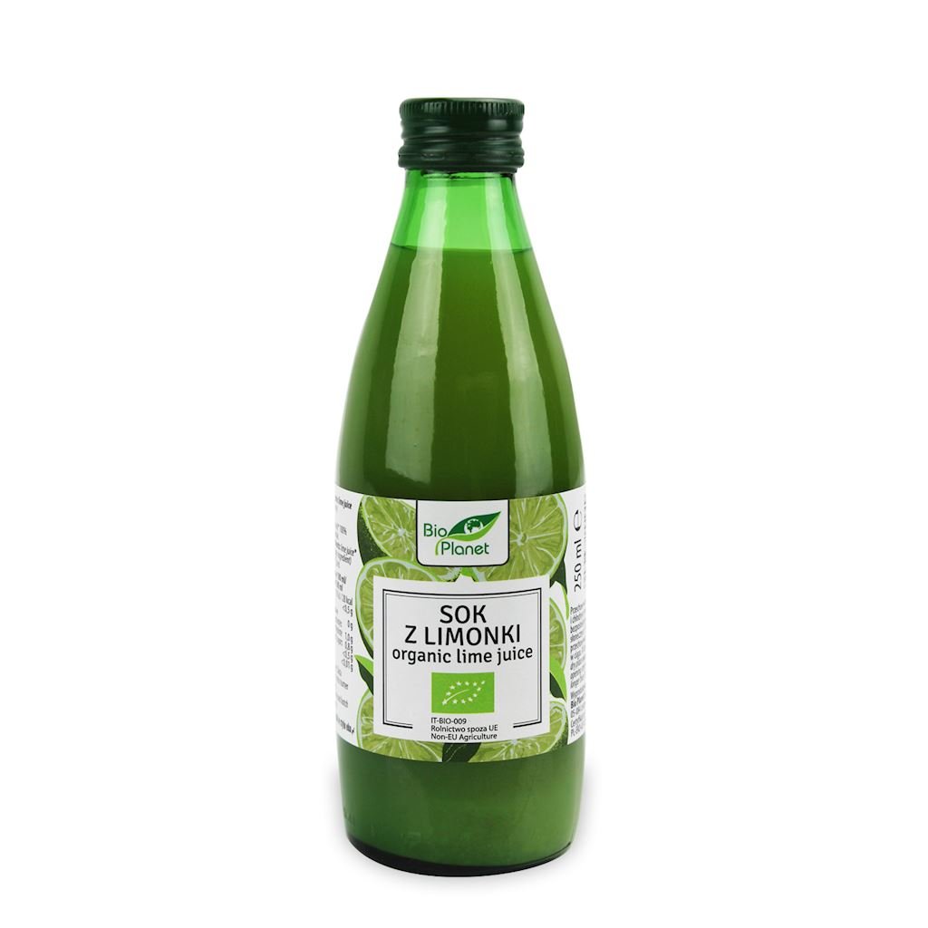 Bio PLANET - seria SOKI Sok z limonki nfc 250 ml - planet BP-5907738155949