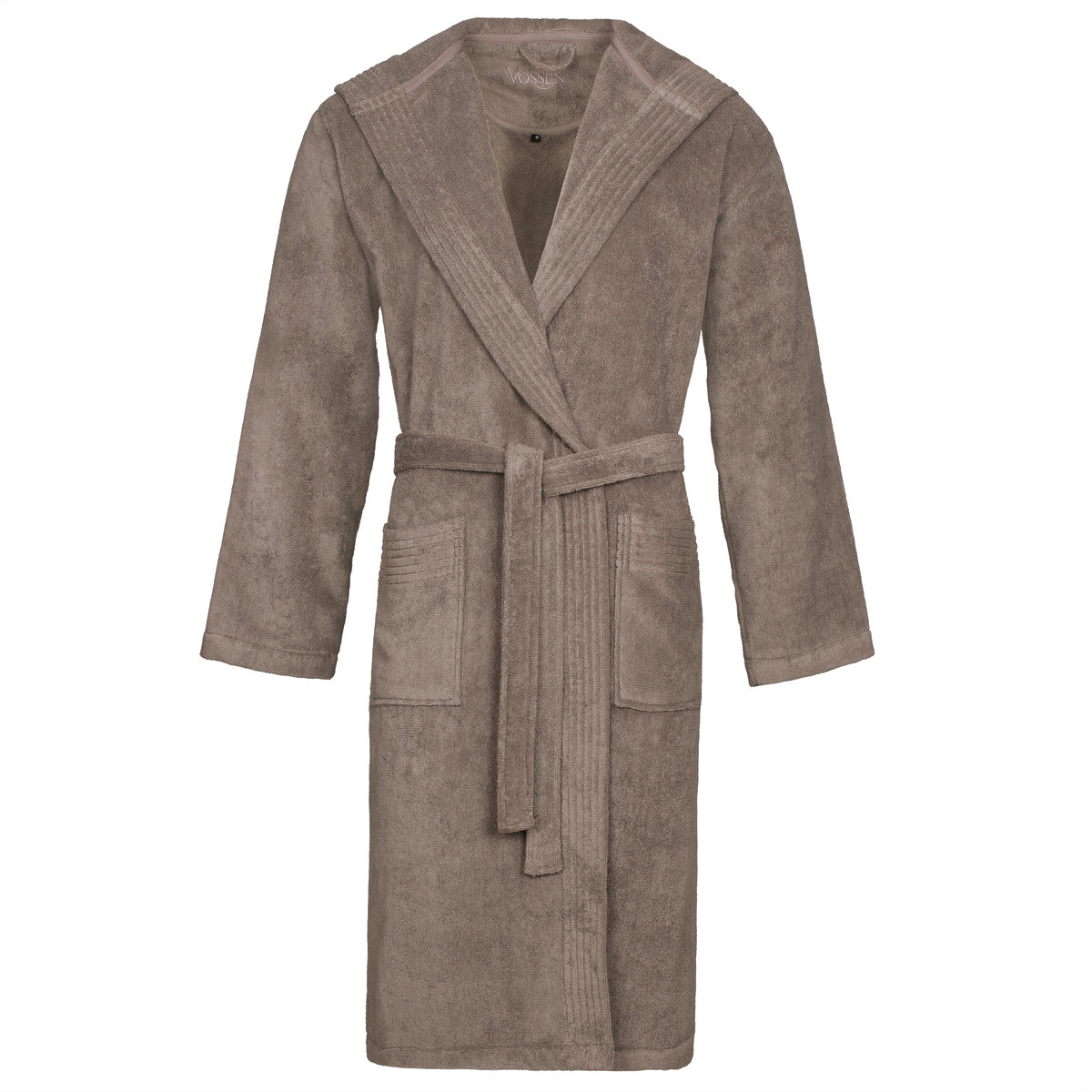 Vossen|Szlafrok bawełna VEGAN LIFE r.XL,kiesel