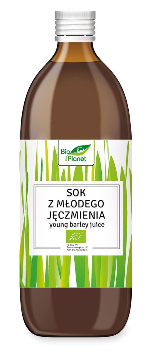 Bio Planet Sok z Młodego Jęczmienia BIO 500ml -