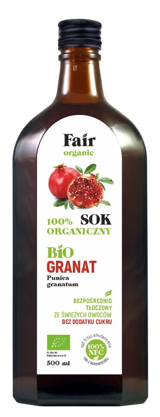 Bio FAIR ORGANIC (soki) Sok z granatu nfc 500 ml - fair organic BP-5907714380044