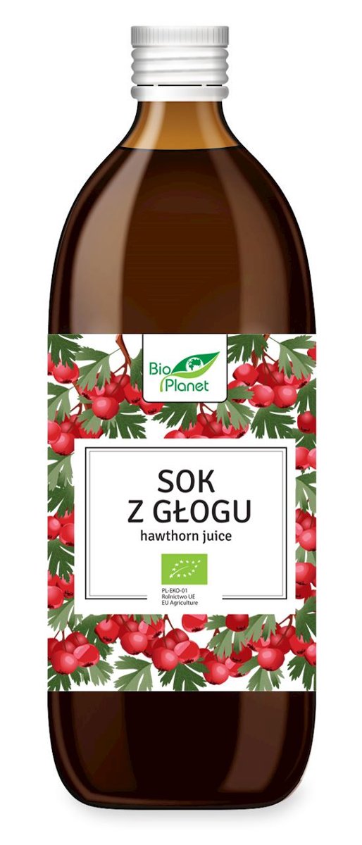 Bio Planet Sok z Głogu BIO 500ml -