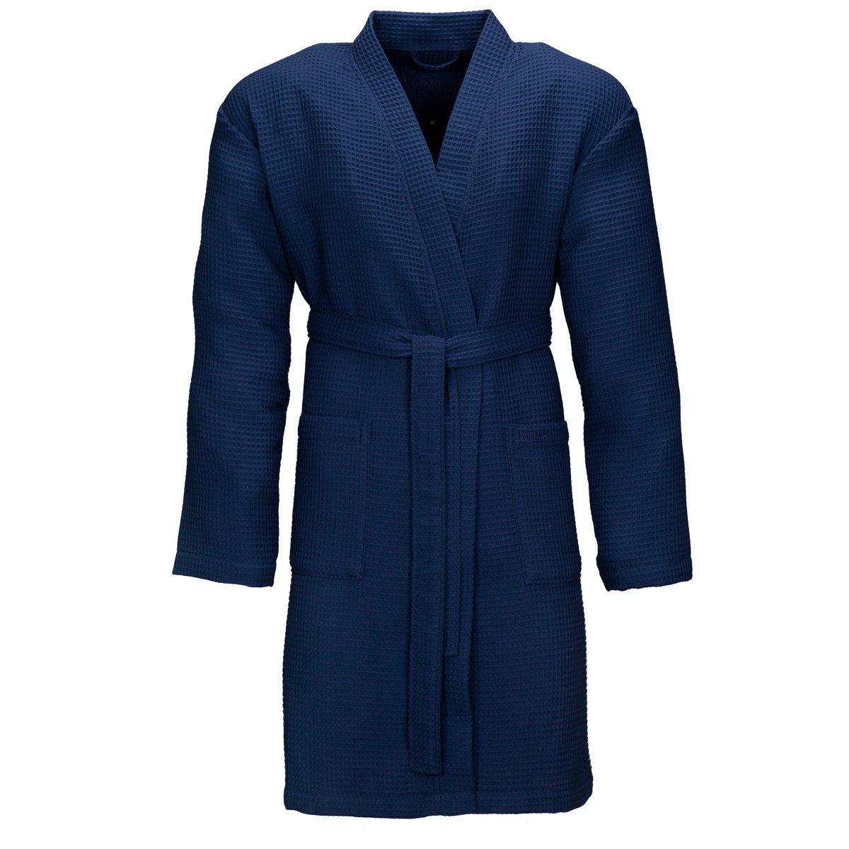 Vossen|Szlafrok gofrowy bawełna ROM r.XL,granatowy