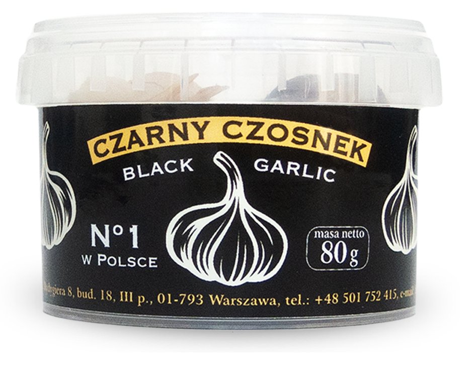 PIĘĆ PRZEMIAN Czarny Czosnek 80g BIO - PIĘĆ PRZEMIAN 4550