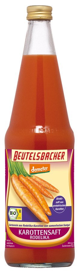 Beutelsbacher Fruchtsaftkelterei GmbH, D-71370 Wei SOK Z MARCHWI RODELIKA BIO 700 ml - BEUTELSBACHER